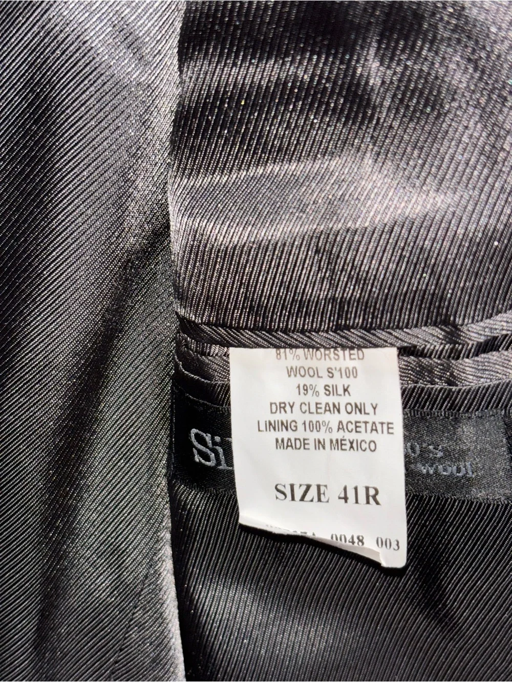 Andrew Fezza Men's Gray Plaid Sport Coat